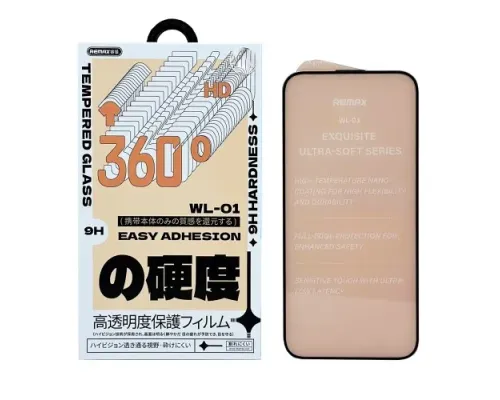 Захисне скло Remax WL-01 Future Ultra-soft Series HD for iPhone 17 Air чорне mag-6954851258117144214