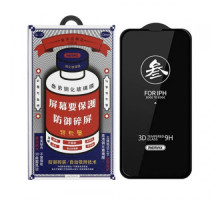 Захисне скло Remax NEW 3D GL-27 for iPhone 14 Pro Max чорне mag-695485120121253878