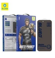 Захисне скло BLUEO Full Cover Anti-Peep Matte Glass (Privasy) for iPhone 15 Pro Max чорне mag-6934663736553140741