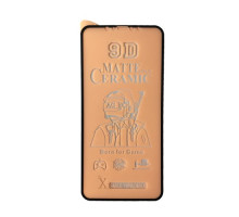 Захисне скло Ceramic MATTE for iPhone XS Max/11 Pro Max чорне тех. пак. mag-200000122089423980