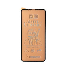 Захисне скло Ceramic MATTE for iPhone XS Max/11 Pro Max чорне тех. пак. mag-200000122089423980