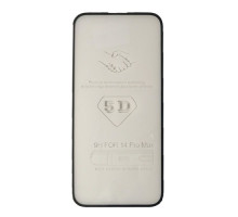 Захисне скло 5D Strong for iPhone 14 Pro Max чорне тех. пак. mag-200000139869246167