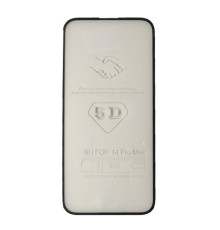 Захисне скло 5D Strong for iPhone 14 Pro Max чорне тех. пак. mag-200000139869246167