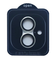 Захисне скло Camera METAL for iPhone 16 / 16 Plus silver mag-2000001545614135457