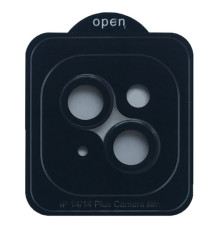 Захисне скло Camera METAL for iPhone 14/14 Plus black mag-2000001557945142718