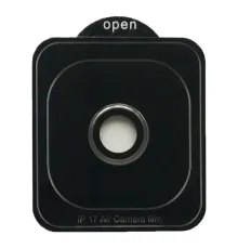 Захисне скло Camera METAL for iPhone 17 Air titanium grey mag-2000001625460144555