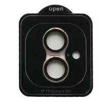 Захисне скло Camera METAL for iPhone 17 pink mag-2000001625569144565