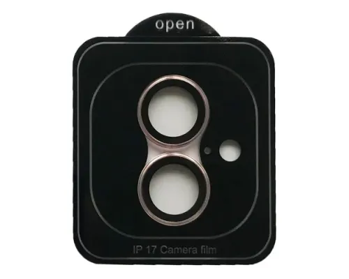 Захисне скло Camera METAL for iPhone 17 pink mag-2000001625569144565