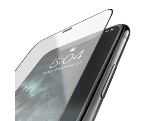 Захисне скло HOCO A34 9D Large Arc dustproof for iPhone XsMax/11ProMax Black mag-693147479357730968