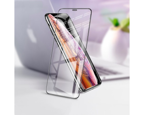 Захисне скло HOCO A34 9D Large Arc dustproof for iPhone XsMax/11ProMax Black mag-693147479357730968