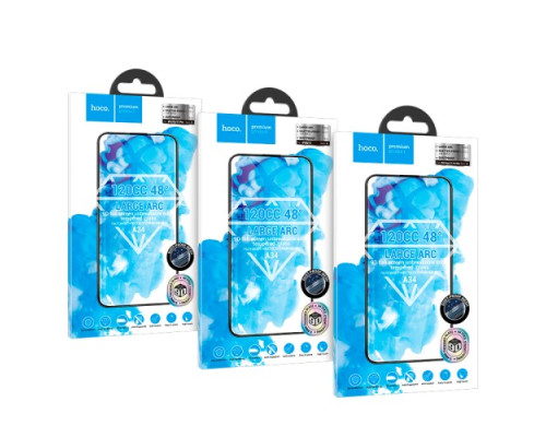 Захисне скло HOCO A34 9D Large Arc dustproof for iPhone XsMax/11ProMax Black mag-693147479357730968