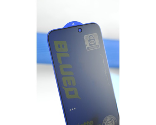 Захисне скло BLUEO Full Cover Anti-Peep Matte Glass (Privasy) for iPhone 16 Pro/iPhone 17 чорне mag-6934663718160140732