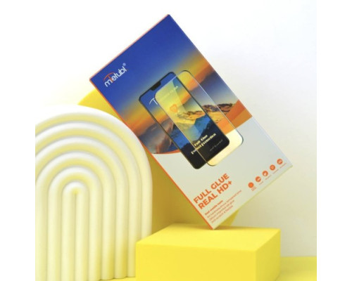 Захисне скло Full Glue for iPhone 12 Pro Max (6.7'') чорне тех. пак. mag-2000001241370142709