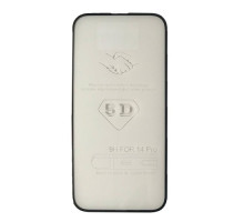 Захисне скло 5D Strong for iPhone 14 Pro чорне тех. пак. mag-200000139870846168