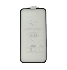 Захисне скло 5D Strong for iPhone 13 mini чорне тех. пак. mag-2000001334966141726