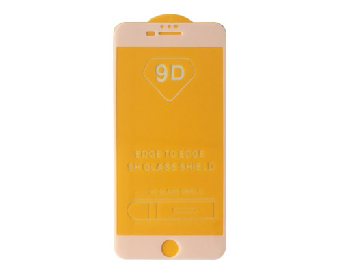 Захисне скло 9D iPhone 6P/6sP біле тех упаковка mag-200000145390232716