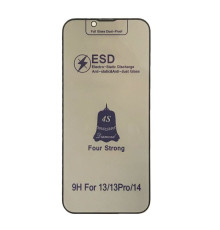 Захисне скло ESD PRIVACY GLASS for iPhone 14/ 13 /13 Pro чорне тех пак mag-200000142734789198
