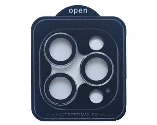 Захисне скло Camera METAL for iPhone 16 Pro / 16 Pro Max clear mag-2000001545591141241