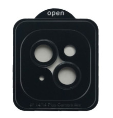 Захисне скло Camera METAL for iPhone 14/14 Plus dark blue mag-2000001557952142719