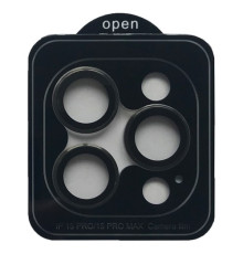 Захисне скло Camera METAL for iPhone 15 Pro / 15 Pro Max titanium grey mag-200000155809655134