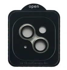 Захисне скло Camera METAL for iPhone 13 / 13 mini silver mag-2000001559987145632