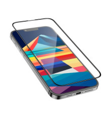 Захисне скло HOCO A12Plus Nano 3D full screen protection tempered glass for iPhone 15 Plus mag-694200760768134043
