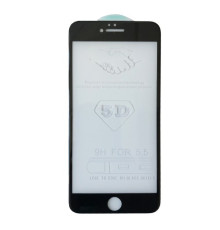 Захисне скло 5D Strong for iPhone 6+ чорне тех. пак. mag-200000086403710714