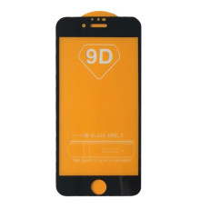 Захисне скло 9D iPhone 6 чорне тех пак mag-200000120886122811