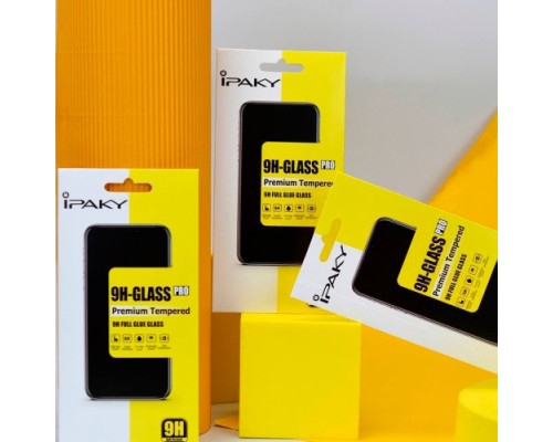 Захисне скло iPaky for iPhone 16 Plus/15 Plus чорне mag-200000154729854042