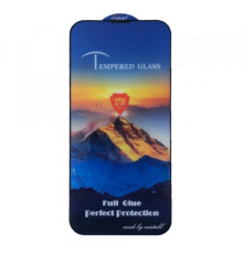 Захисне скло Full Glue for iPhone 13 mini чорне тех. пак. mag-2000001334805117742
