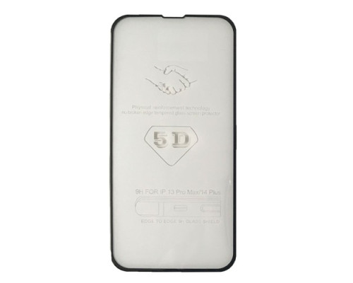 Захисне скло 5D Strong for iPhone 14 Plus чорне тех. пак. mag-200000141227513140