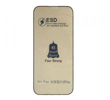 Захисне скло ESD PRIVACY GLASS for iPhone X/ 11 Pro чорне тех пак mag-200000142736189200