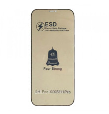 Захисне скло ESD PRIVACY GLASS for iPhone X/ 11 Pro чорне тех пак mag-200000142736189200