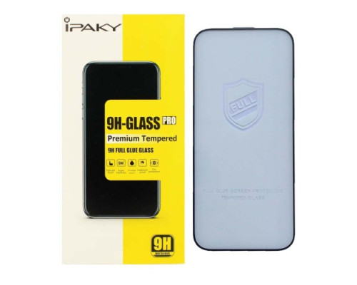 Захисне скло iPaky for iPhone 16 Plus/15 Plus чорне mag-200000154729854042