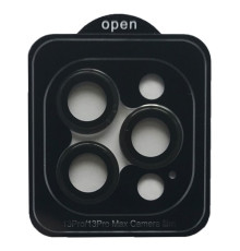 Захисне скло Camera METAL for iPhone 13 Pro/13 Pro Max black mag-2000001557785141242