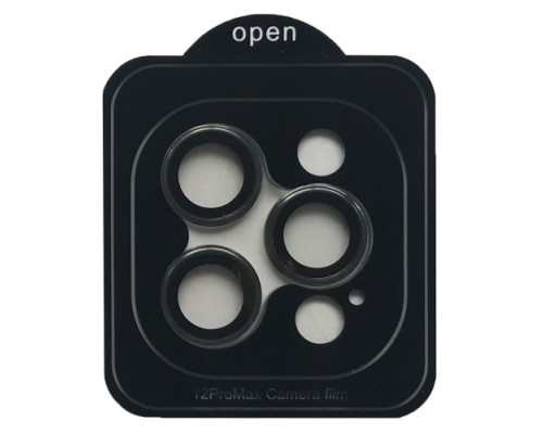 Захисне скло Camera METAL for iPhone 12 Pro Max titanium grey mag-2000001557709142434