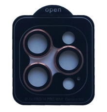 Захисне скло Camera METAL for iPhone 14 Pro/14 Pro Max pink mag-200000155791455118