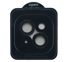 Захисне скло Camera METAL for iPhone 15/15 Plus black mag-200000155810255135