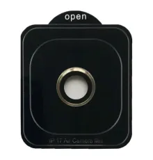 Захисне скло Camera METAL for iPhone 17 Air gold mag-2000001625484144557