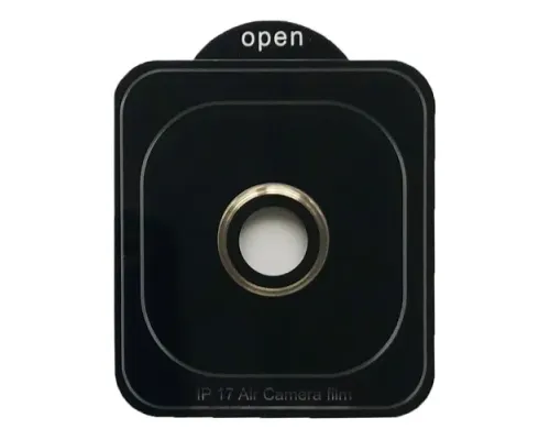 Захисне скло Camera METAL for iPhone 17 Air gold mag-2000001625484144557