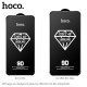 Захисне скло HOCO A34 9D Large Arc dustproof for iPhone 16 Pro Max Black mag-6942007635905140554