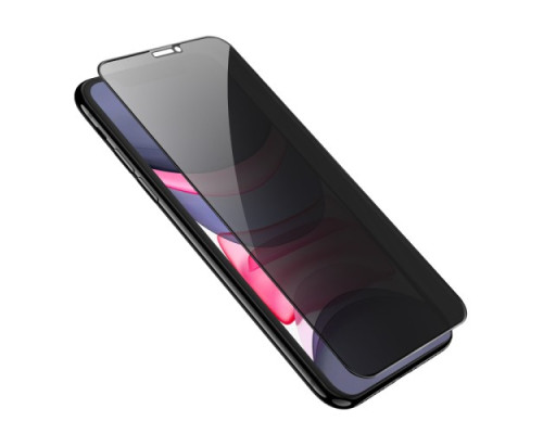 Захисне скло HOCO G15 Guardian full-screen anti-spy for iPhone XsMax/11ProMax 8+2 mag-693147479376830984