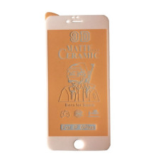 Захисне скло Ceramic MATTE for iPhone 6+/6S+ біле тех. пак. mag-2000001220818138155