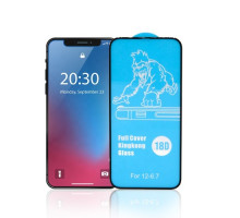 Захисне скло King Kong for iPhone 12 Pro Max (6.7'') чорне mag-200000133513042386