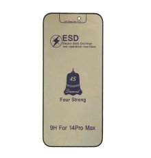 Захисне скло ESD PRIVACY GLASS for iPhone 14 Pro Max / 15 Plus / 16 Plus чорне тех пак mag-200000142732331198