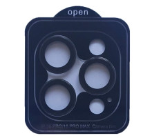 Захисне скло Camera METAL for iPhone 16 Pro / 16 Pro Max black mag-2000001545515100317