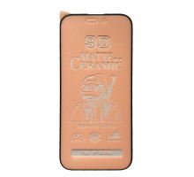 Захисне скло Ceramic MATTE for iPhone 16 Pro/iPhone 17 чорне тех пак mag-2000001557327137841