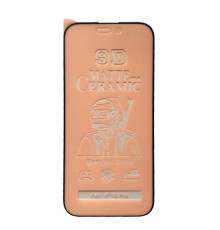 Захисне скло Ceramic MATTE for iPhone 16 Pro/iPhone 17 чорне тех пак mag-2000001557327137841