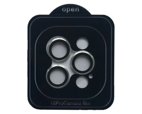 Захисне скло Camera METAL for iPhone 12 Pro silver mag-2000001557471135464