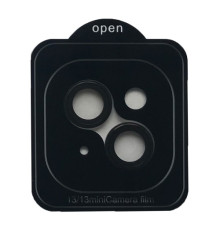 Захисне скло Camera METAL for iPhone 13 / 13 mini black mag-2000001557716142435